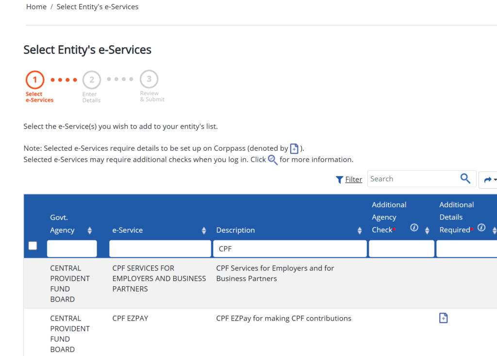 How to add Corppass CPF Authorisation – Counto Help Site